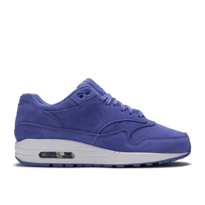 ナイキ Nike 【 Wmns Air Max 1 Premium 'Purple Suede' Women Sapphire/Royal Pulse/White/Sapphire 】 マックス Premium プレミアム レディース 白色 ホワイト｜スニケス
