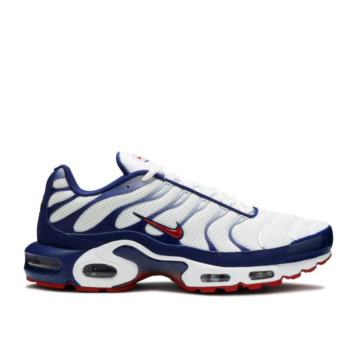 ナイキ Nike 【 Air Max Plus 'Red White Blue' Men 】 マックス 白色 ホワイト メンズ