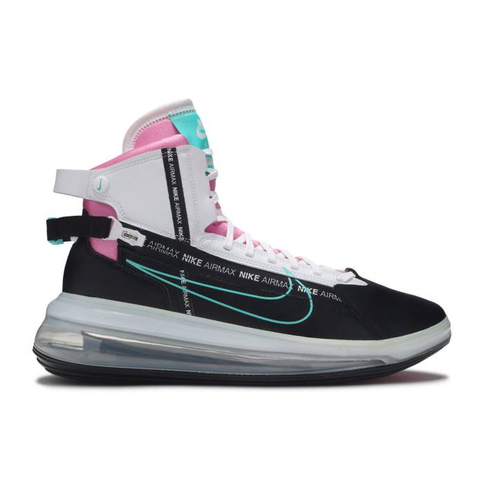 ナイキ Nike 【 Air Max 720 Saturn Miami Vice Men Black/White-Bright Crimson-Hyper Jade 】 マックス メンズ 黒色 ブラック 翡翠・ジェード