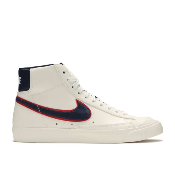 ナイキ Nike 【 Blazer Mid \u002777 Vintage \u0027City Pride Chicago\u0027 Men Sail/Obsidian-Total Crimson 】 ブレイザー ミッド vintage ビンテージ・ヴィンテージ メンズ クリムゾン