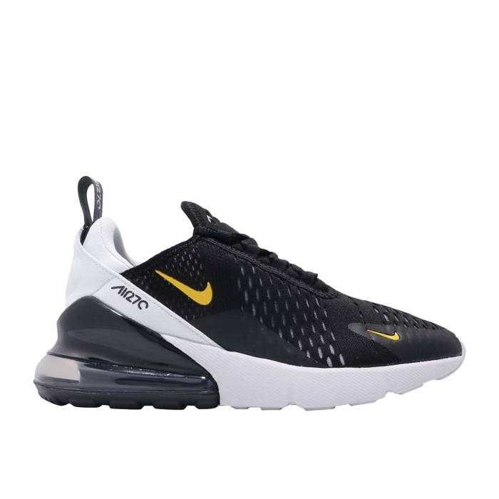 ナイキ Nike 【 Air Max 270 Gs 'Pure Platinum' Youth Black/Amarillo-Pure Platinum 】 マックス ジュニア キッズ 黒色 ブラック Platinum プラチナム｜スニケス