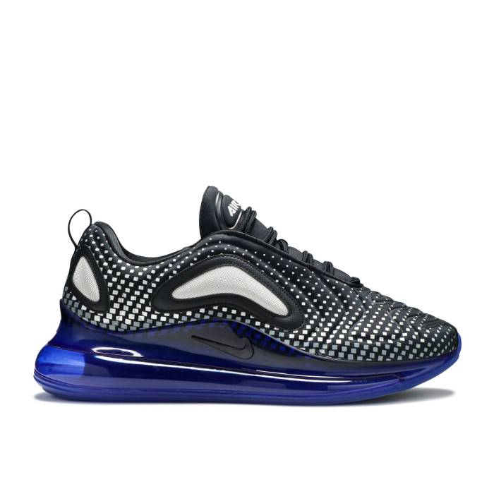 ナイキ Nike 【 Air Max 720 'Pixel Gradient' Men Black/Black-Racer Blue-Reflect Silver 】 マックス メンズ 黒色 ブラック Silver 銀色・シルバー|スニケス