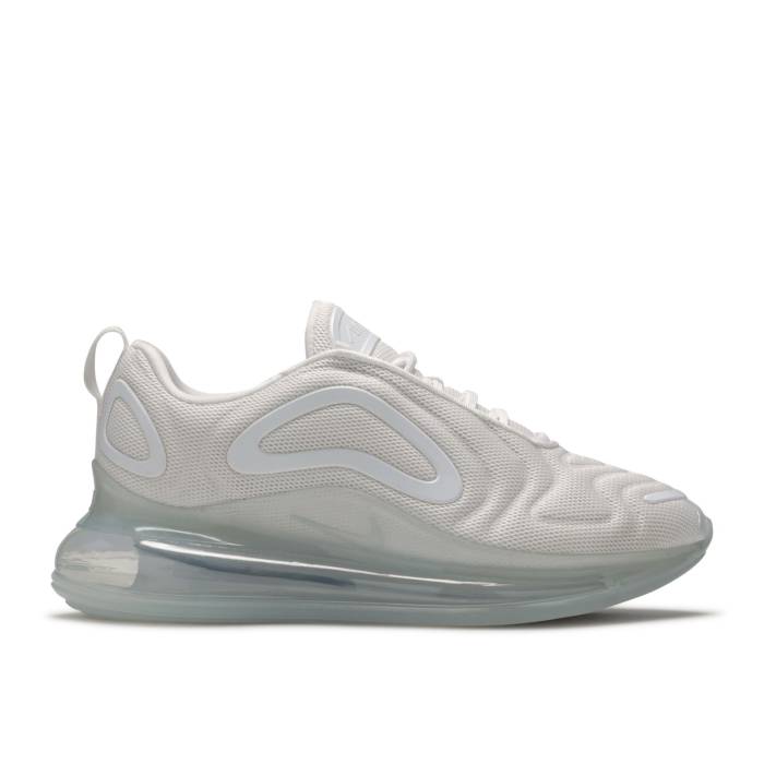 ナイキ Nike 【 Air Max 720 Gs 'Triple White' Youth White/Metallic Platinum-Pure Platinum-White 】 マックス ジュニア キッズ 白色 ホワイト