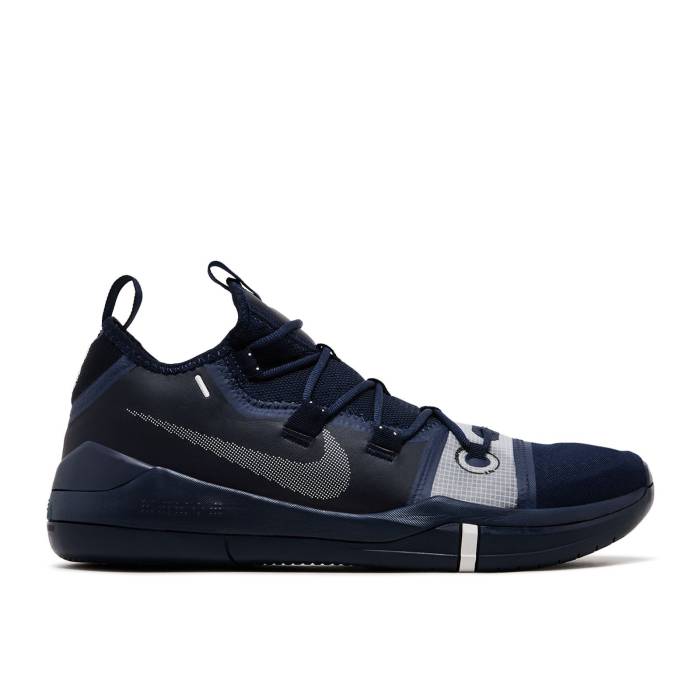 ナイキ Nike 【 Kobe A.d. Tb 2018 'Midnight Navy' Men Midnight Navy/Metallic Silver 】 Kobe コービー メンズ 紺色 ネイビー Silver 銀色・シルバー