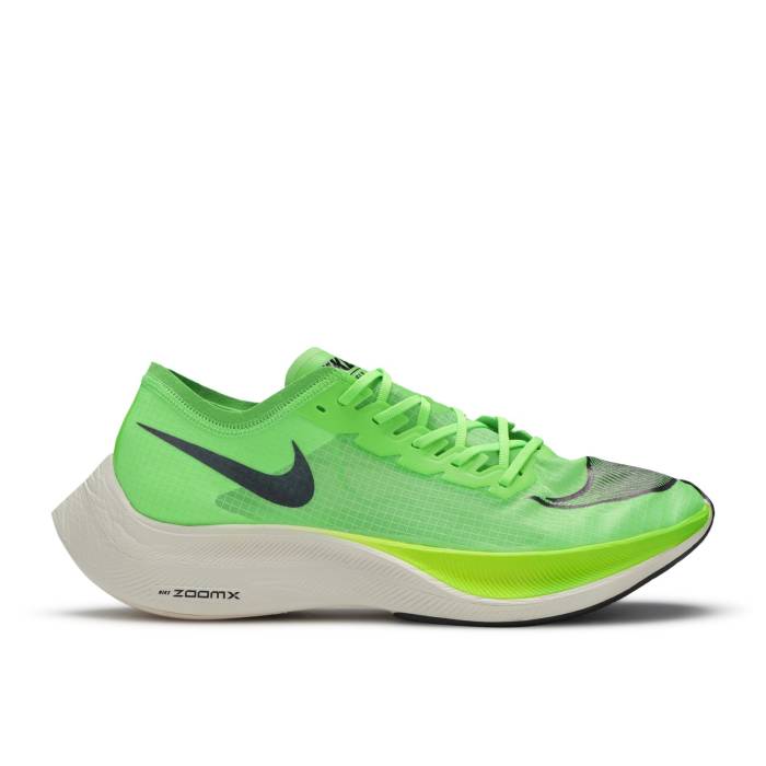 ナイキ Nike 【 Zoomx Vaporfly Next% Electric Green Men Electric Green/Black/Guava Ice 】 メンズ green 緑・グリーン 黒色 ブラック