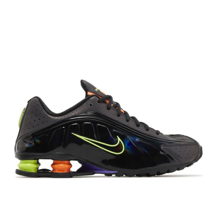 ナイキ Nike 【 Shox R4 Black Multi Volt Men 】 Shox ショックス メンズ