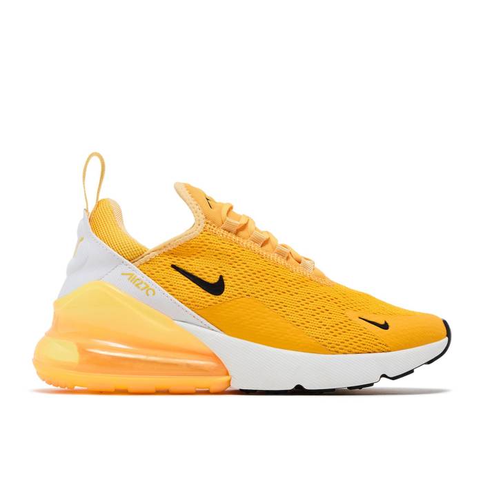 ナイキ Nike 【 Wmns Air Max 270 'University Gold' Women University Gold/Black-White 】 マックス レディース ゴールド