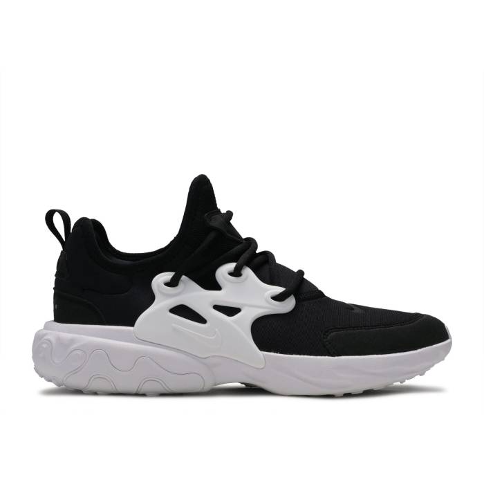 ナイキ Nike 【 React Presto ガウス \u0027Black\u0027 Youth Black/White 】 リアクト プレスト 御坊っちゃん キッズ 黒いこと 黒いこと 白いこと 白いこと