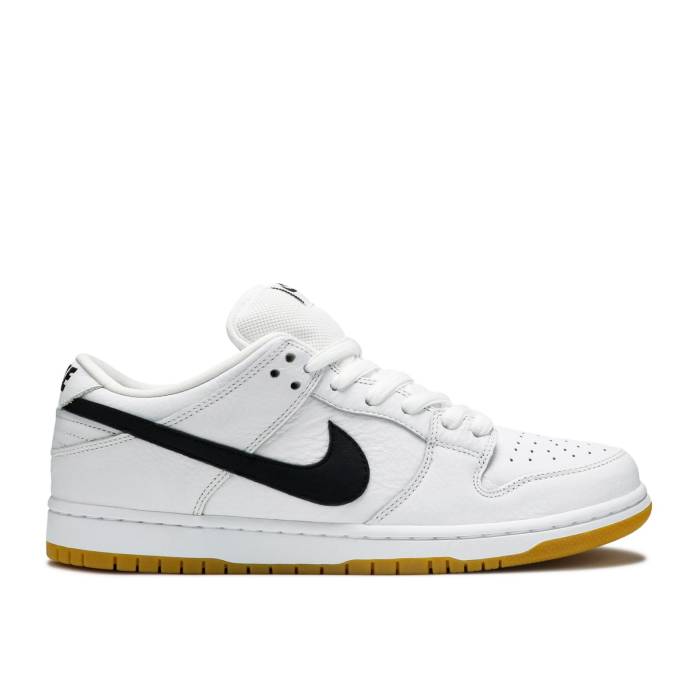 ナイキ Nike 【 Dunk Low Pro Iso Sb \u0027Orange Label\u0027 Men White/Black-White-Gum Light Brown 】 ダンク 労働者階級 エスビー メンズ 白いこと 白いこと 赤銅色 赤銅色