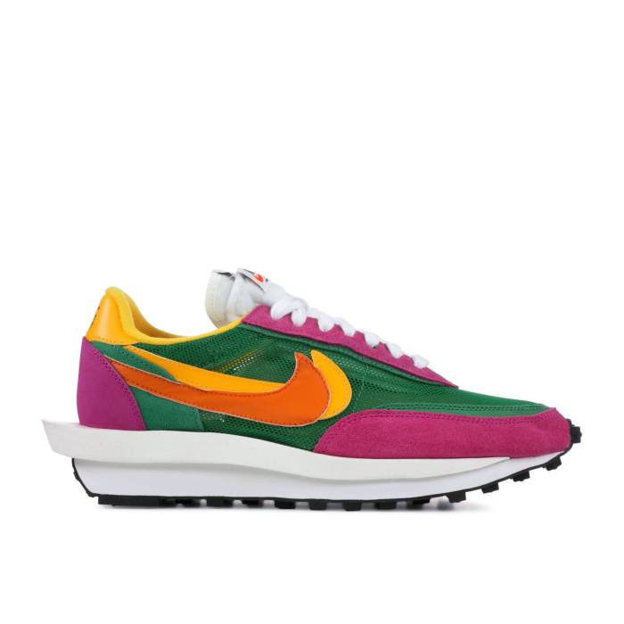 ナイキ Nike 【 Sacai X Ldwaffle \u0027Pine Green\u0027 Men Pine Green/Clay Orange-Del Sol-Sail 】 メンズ green 緑・緑であること