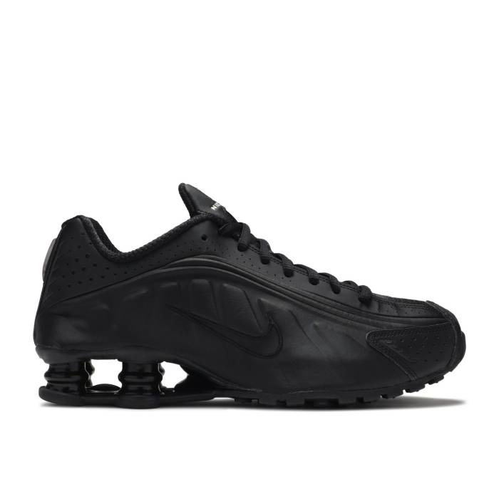 ナイキ Nike 【 Wmns Shox R4 \u0027Black\u0027 Women Black/Black-Max Orange 】 Shox ショックス レディース 黒いこと 黒いこと orange 橙・オレンジ色