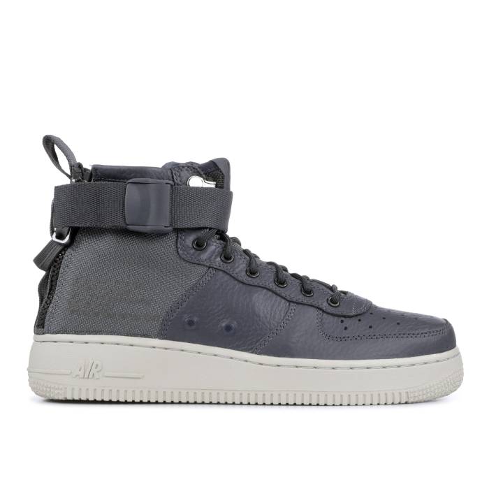 ナイキ Nike 【 Sf Air Force 1 Mid Gs 'Dark Grey' Youth Dark Grey/Dark Grey-Light Bone 】 ミッド ジュニア キッズ 灰色 グレー|スニケス