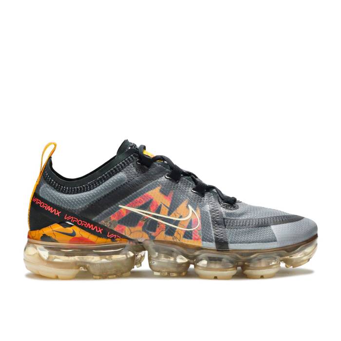 ナイキ Nike 【 Wmns Air Vapormax 2019 Se \u0027Floral\u0027 Women Black/Bright Crimson-University Gold 】 レディース 黒いこと 黒いこと ゴールド