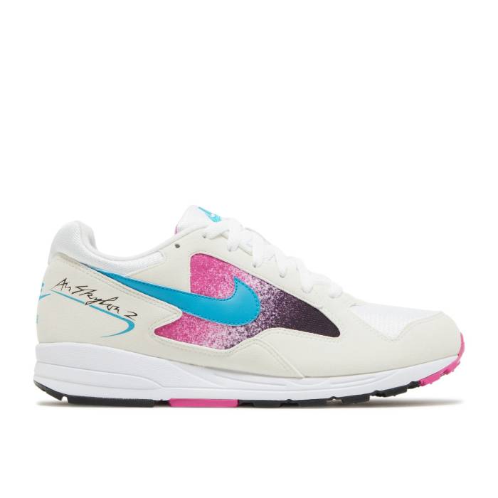 ナイキ Nike 【 Air Skylon 2 \u0027Lagoon Fuchsia\u0027 Men White/Black-Blue Lagoon-Grand Purple-Active Fuchsia 】 メンズ 白いこと 白いこと