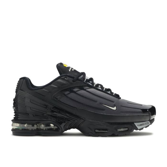 ナイキ Nike 【 Air Max Plus 3 Og \u0027Wolf Grey\u0027 Men Black/Wolf Grey/Black 】 マックス メンズ 黒いこと 黒いこと 薄墨色 薄墨色