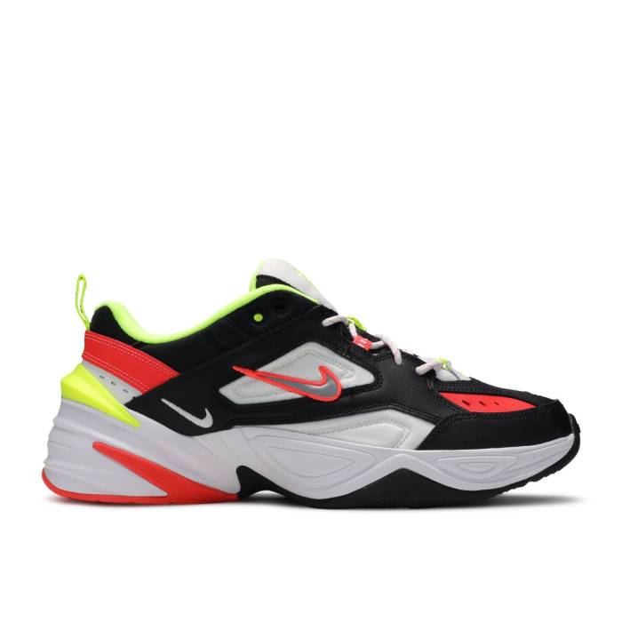 ナイキ Nike 【 M2K Tekno Crimson Volt Men Black/Metallic Silver-White-Crimson-Volt 】 メンズ 黒色 ブラック