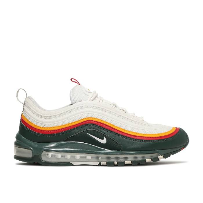 ナイキ Nike 【 Air Max 97 Se White Evergreen Men White/Dynamic Yellow-Evergreen 】 マックス メンズ 白色 ホワイト ダイナミック