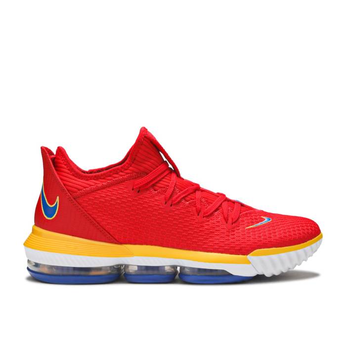 ナイキ Nike 【 Lebron 16 Low \u0027Superbron\u0027 Men University Red/Varsity Royal 】 Lebron レブロン メンズ Red 赤・赤いこと