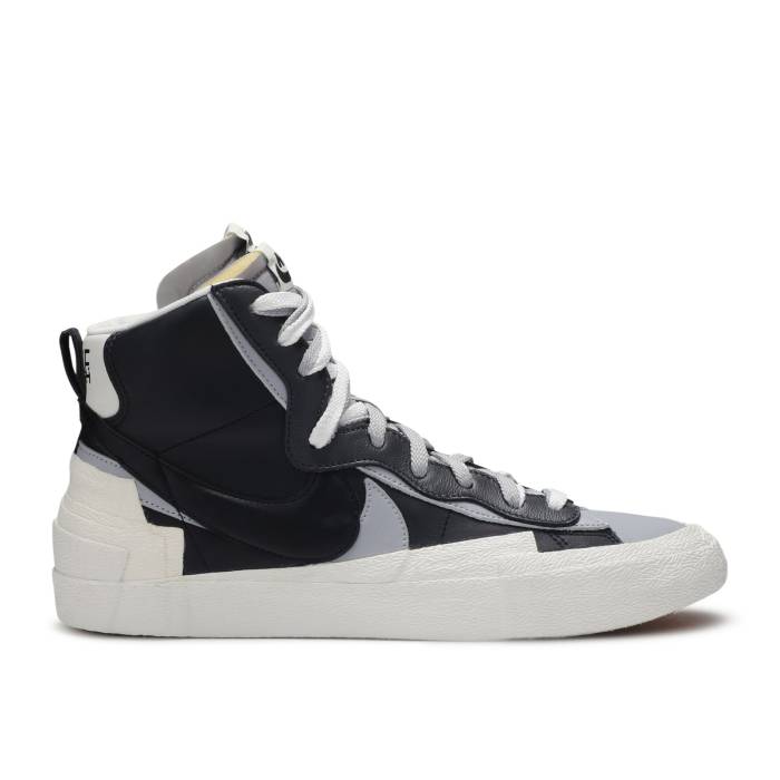 ナイキ Nike 【 Sacai X Blazer Mid \u0027Black Grey\u0027 Men Black/Black-Anthracite 】 ブレイザー ミッド メンズ 黒いこと 黒いこと