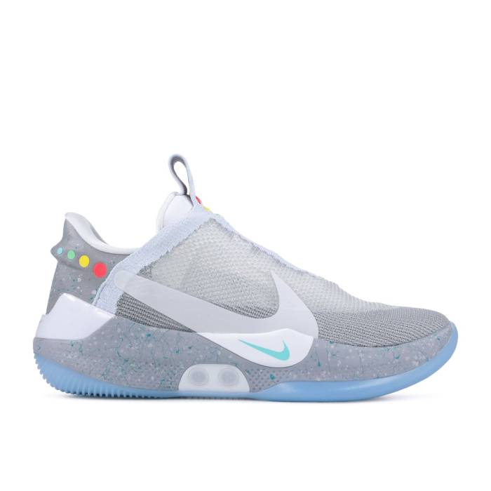ナイキ Nike 【 Adapt Bb \u0027 Mag\u0027 Men Wolf Grey/White 】 アダプト メンズ 薄墨色 薄墨色 白いこと 白いこと