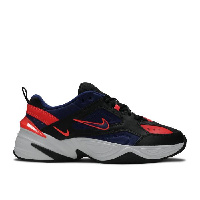 ナイキ Nike 【 M2K Tekno \u0027Deep Royal Crimson\u0027 Men Black/Deep Royal Blue-Bright Crimson-White 】 メンズ 黒いこと 黒いこと ディープ スニーカー-メンズ靴