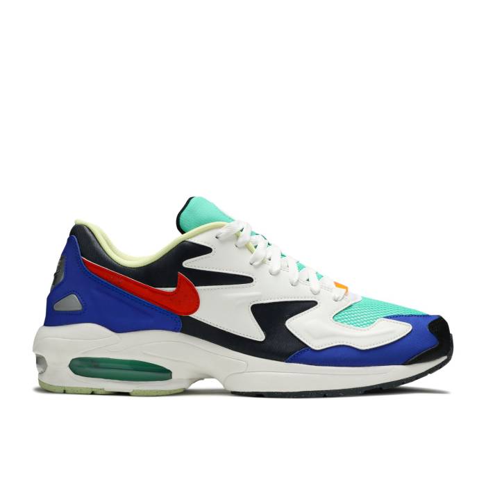 ナイキ Nike 【 Air Max 2 Light Sp \u0027Sail Obsidian Blue\u0027 Men Obsidian/Sail-Racer Blue 】 マックス メンズ 青碧 青碧