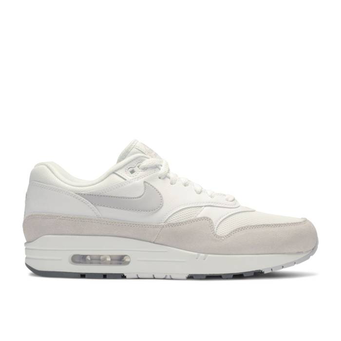 ナイキ Nike 【 Air Max 1 Low \u0027Pure Platinum\u0027 Men White/Pure Platinum/Cool Grey 】 マックス メンズ 白いこと 白いこと 純一無雑 Platinum プラチナム 冷やりとした 薄墨色 薄墨色