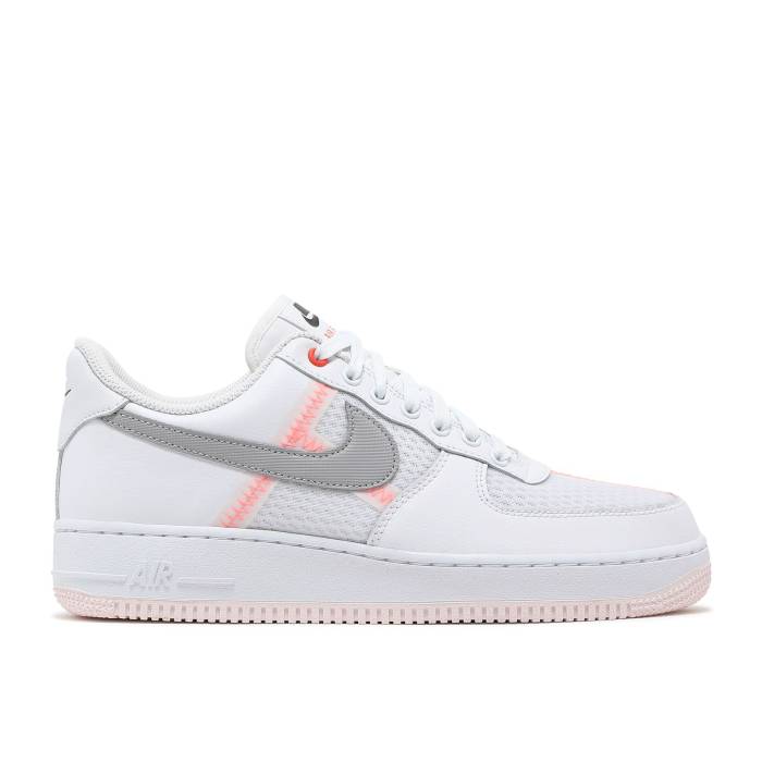 ナイキ Nike 【 Air Force 1 Low \u0027Transparent White Grey\u0027 Men 】 白いこと 白いこと メンズ