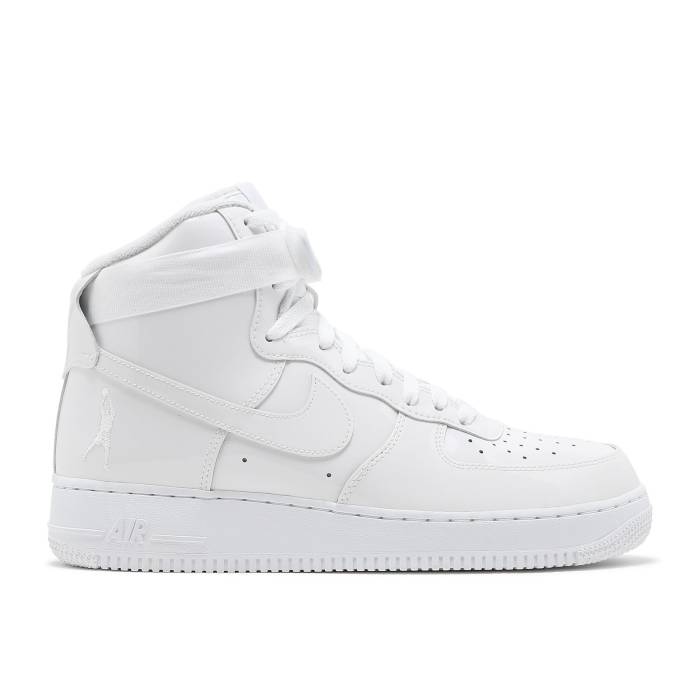 ナイキ Nike 【 Air Force 1 High Qs \u0027Sheed Triple White\u0027 Men White/White-White 】 ハイ メンズ 白色 ホワイト 靴-メンズ靴