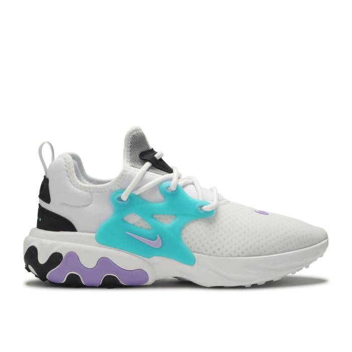 ナイキ Nike 【 React Presto 'Cassette' Men White/Night Maroon-Black-Atomic Violet 】 リアクト プレスト メンズ 白色 ホワイト ナイト 紫・バイオレット