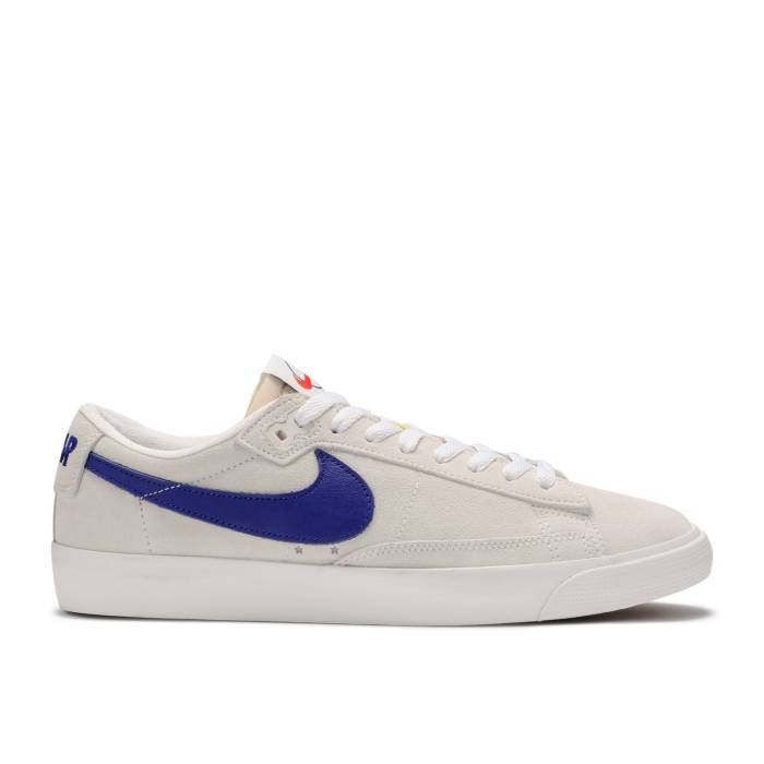 ナイキ Nike 【 Polar Skate Co X Blazer Low Sb Qs \u0027Summit White Deep Royal\u0027 Men Summit White/Deep Royal Blue 】 ポーラー Skate 滑る ブレイザー エスビー 白いこと 白いこと ディープ メンズ 白いこと 白いこと ディープ