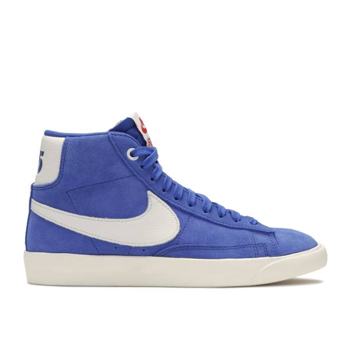 ナイキ Nike 【 Stranger Things X Blazer Mid \u0027Og Collection\u0027 Men Game Royal/White 】 ブレイザー ミッド メンズ Game 力くらべ 白いこと 白いこと