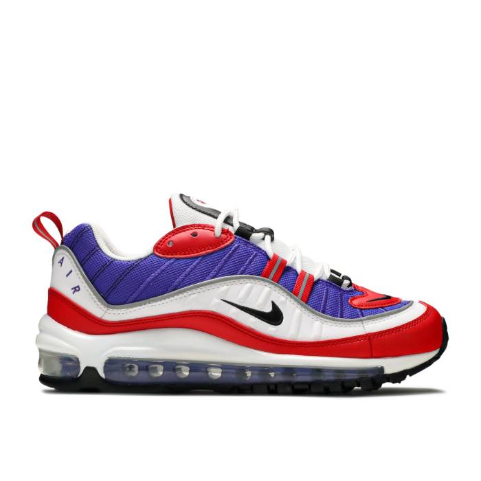 ナイキ Nike 【 Wmns Air Max 98 'Raptors Alternative' Women Psychic Purple/Black-University Red 】 マックス レディース Purple 紫・パープル Red 赤・レッド