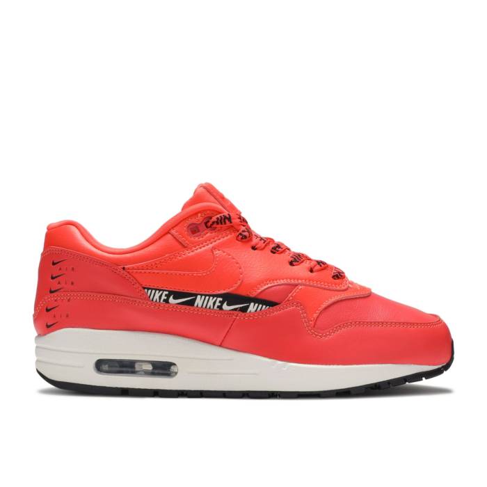 ナイキ Nike 【 Wmns Air Max 1 Se \u0027Bright Crimson\u0027 Women Bright Crimson/Bright Crimson 】 マックス レディース クリムゾン