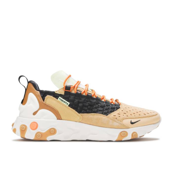 ナイキ Nike 【 React Sertu \u0027The10Th\u0027 Men Club Gold/Black-Wheat-Bright Ceramic 】 リアクト メンズ 野球クラブ ゴールド