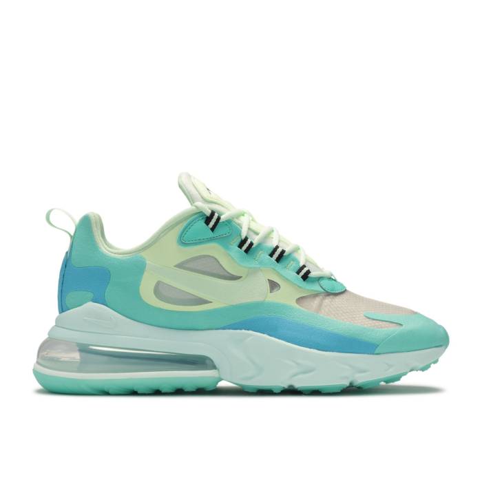 ナイキ Nike 【 Air Max 270 React \u0027Psychedelic Art\u0027 Men Hyper Jade/Frosted Spruce-Barely Volt 】 マックス リアクト メンズ 翡翆・ジェード