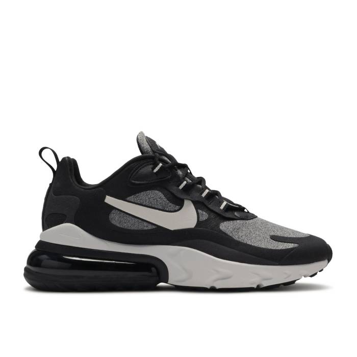 ナイキ Nike 【 Air Max 270 React \u0027Op-Art\u0027 Men Black/Vast Grey-Off Noir-Black 】 マックス リアクト メンズ 黒いこと 黒いこと