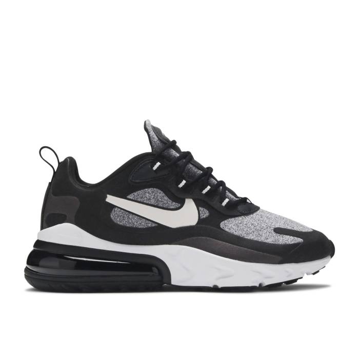 ナイキ Nike 【 Wmns Air Max 270 React \u0027Black\u0027 Women Black/Vast Grey-Off Noir-Black 】 マックス リアクト レディース 黒いこと 黒いこと