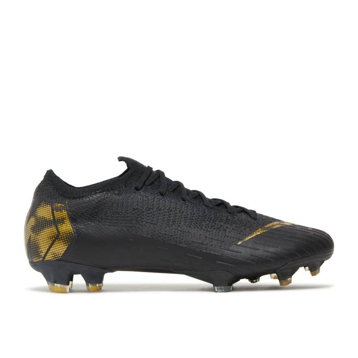 ナイキ Nike 【 Vapor 12 Elite Fg \u0027Black Gold\u0027 Men Black/Metallic Vivid Gold 】 エリート メンズ 黒いこと 黒いこと ゴールド