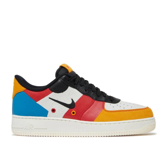 ナイキ Nike 【 Air Force 1 Low Prm Men Sail/Black-Imperial Blue-Amber Rise 】 メンズ ライズ