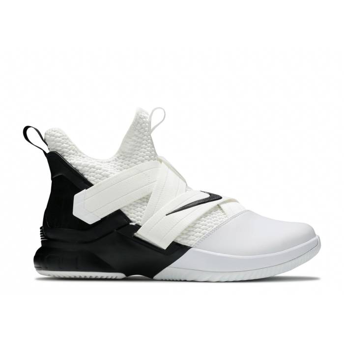 ナイキ Nike 【 Lebron Soldier 12 Tb 'White Black' Men White/Black 】 Lebron レブロン ソルジャー メンズ 白色 ホワイト 黒色 ブラック