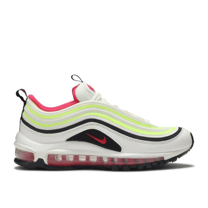 ナイキ Nike 【 Air Max 97 Gs 'White Rush Pink Volt' Youth White/Rush Pink-Black-Volt 】 マックス rush ラッシュ pink ピンク ジュニア キッズ 白色 ホワイト rush ラッシュ