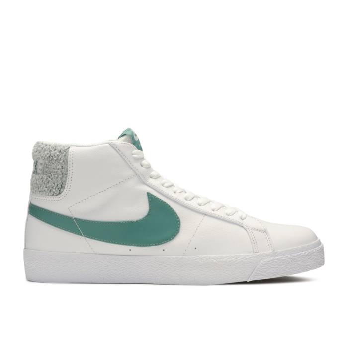 ナイキ Nike 【 Zoom Blazer Mid Premium Sb \u0027Bicoastal Green\u0027 Men White/Bicoastal-Bicoastal 】 望遠レンズ ブレイザー ミッド Premium 割り増し金 エスビー メンズ 白いこと 白いこと