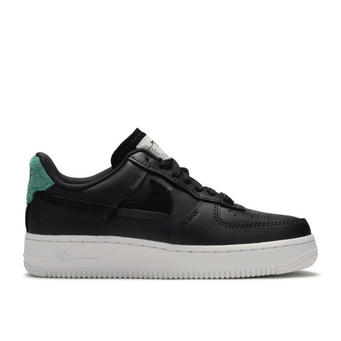 ナイキ Nike 【 Wmns Air Force 1 Low Lx 'Inside Out' Women Black/Anthracite-Mystic Green 】 レディース 黒色 ブラック green 緑・グリーン