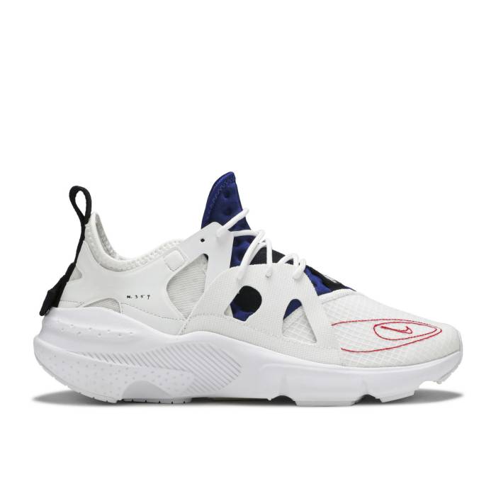 ナイキ Nike 【 Huarache Type \u0027Summit White\u0027 Men Summit White/University Red-Deep Royal Blue 】 Huarache ハラチ メンズ 白いこと 白いこと 青味 青み