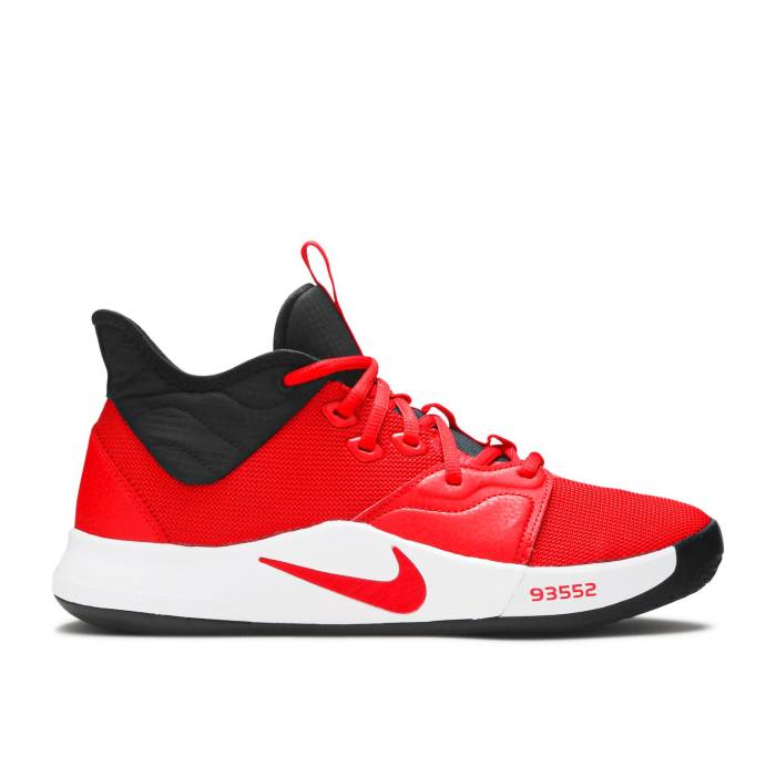 ナイキ Nike 【 Pg 3 \u0027University Red\u0027 Men University Red/University Red-White 】 メンズ Red 赤・赤いこと
