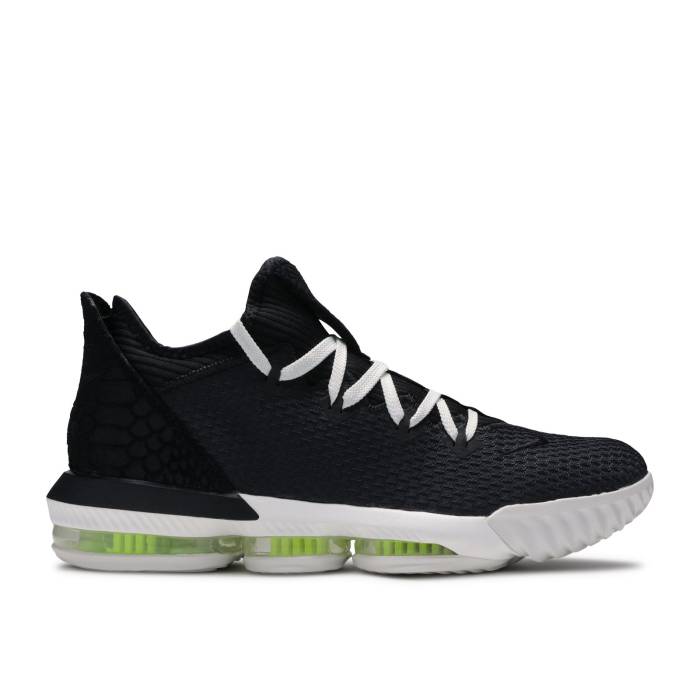 ナイキ Nike 【 Lebron 16 Low \u0027Black Python\u0027 Men Black/Black-Summit White-Volt Glow 】 Lebron レブロン メンズ 黒いこと 黒いこと