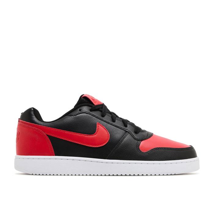 ナイキ Nike 【 Ebernon Low \u0027Black Habanero Red\u0027 Men Black/Habanero Red-White 】 メンズ 黒いこと 黒いこと