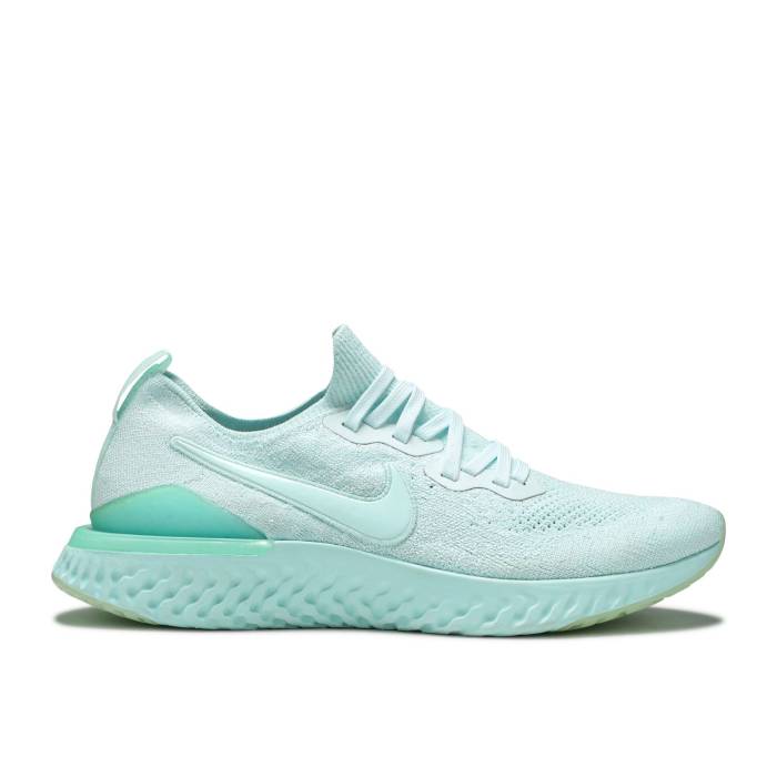 ナイキ Nike 【 Epic React Flyknit 2 \u0027Teal Tint\u0027 Men Teal Tint/Teal Tint-Teal Tint 】 Epic 叙事詩 リアクト 飛球編み物 メンズ