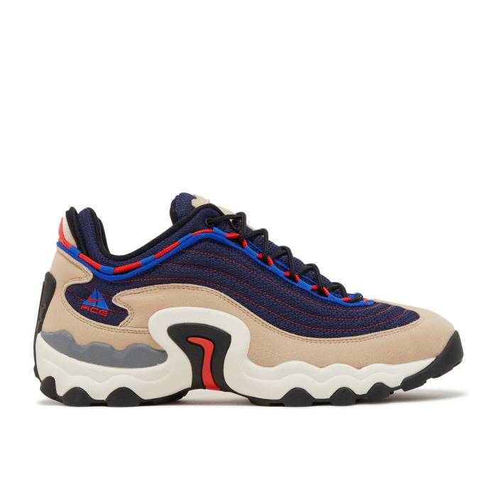 ナイキ Nike 【 Air Skarn Acg \u0027Sand\u0027 Men Sand/Racer Blue 】 メンズ 砂色・沙子 青み 青色